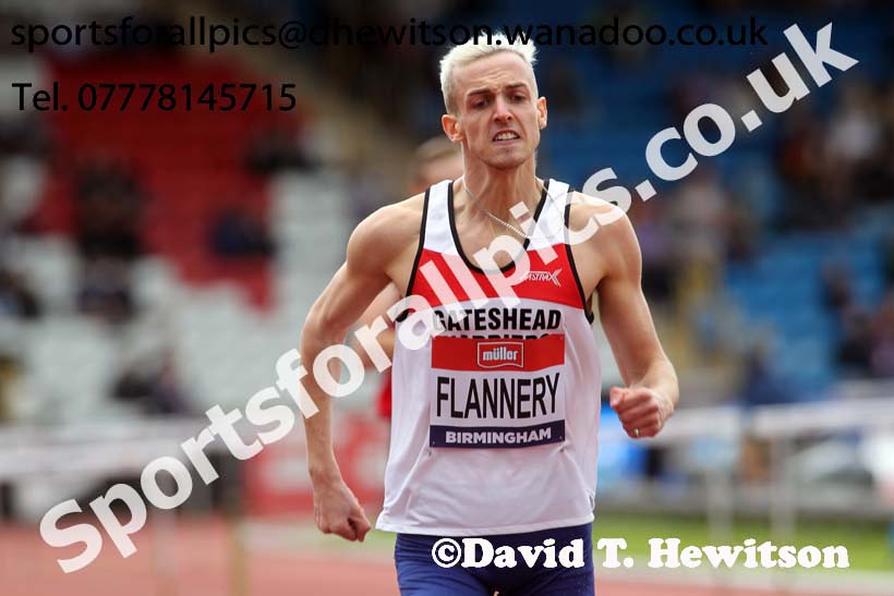 Mens 400 metres hurdles, British Championships, Birmingham. Photo: David T. Hewitson/Sports for All Pics